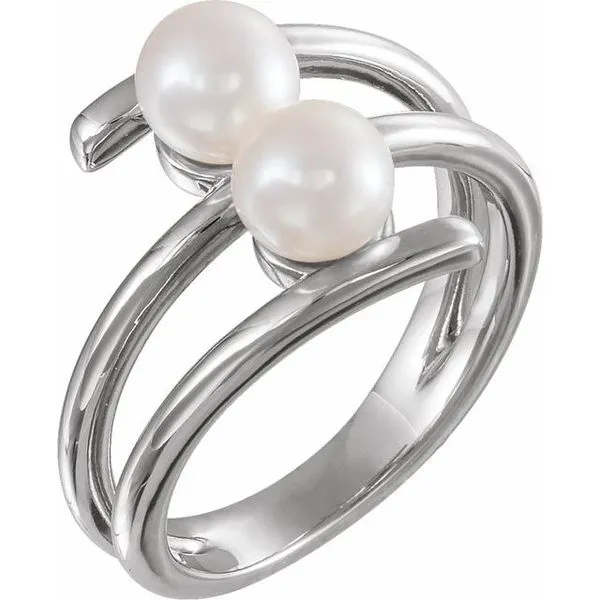 Two-Stone Pearl Ring Holly's Jewelry Mountain Home, AR