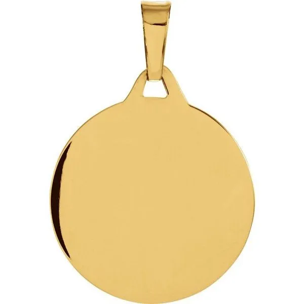 Mazel Good Luck Medal Image 3 Delfine's Jewelry Charleston, WV