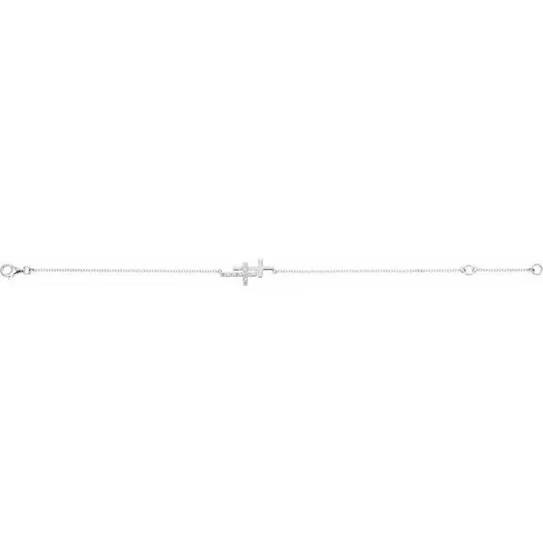 Sideways Double Cross Necklace Image 4 G.G. Gems, Inc. Scottsdale, AZ