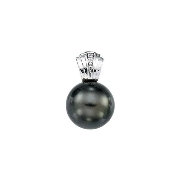 Accented Pearl Pendant Scirto's Jewelry Lockport, NY