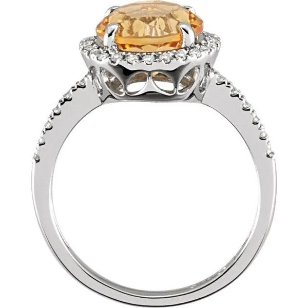 Halo-Style Ring Image 2 Hopman Jewelers Elkhart, IN