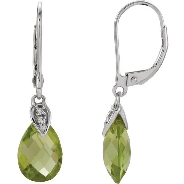 Accented Briolette Earrings Hopman Jewelers Elkhart, IN