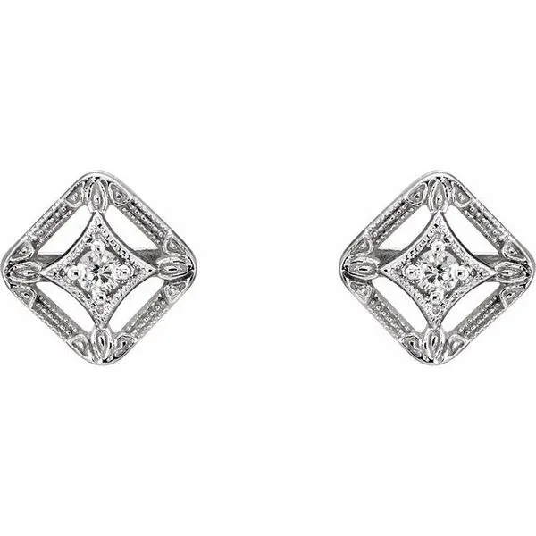 Filigree Earrings Image 2 Comstock Jewelers Edmonds, WA