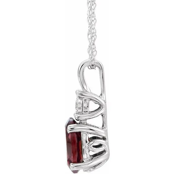Accented Necklace Image 2 Henry B. Ball Jewelers Canton, OH
