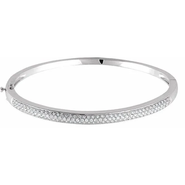 Pavé Bangle Bracelet Rasmussen Jewelers Spanish Fork, UT