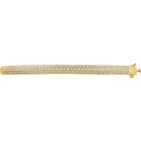 Pavé Bangle Bracelet Image 2 Holly's Jewelry Mountain Home, AR