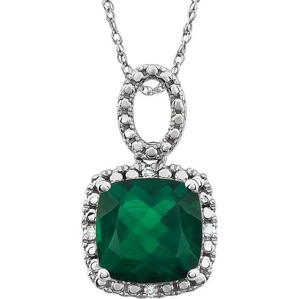 Halo-Style Necklace Jerald Jewelers Latrobe, PA