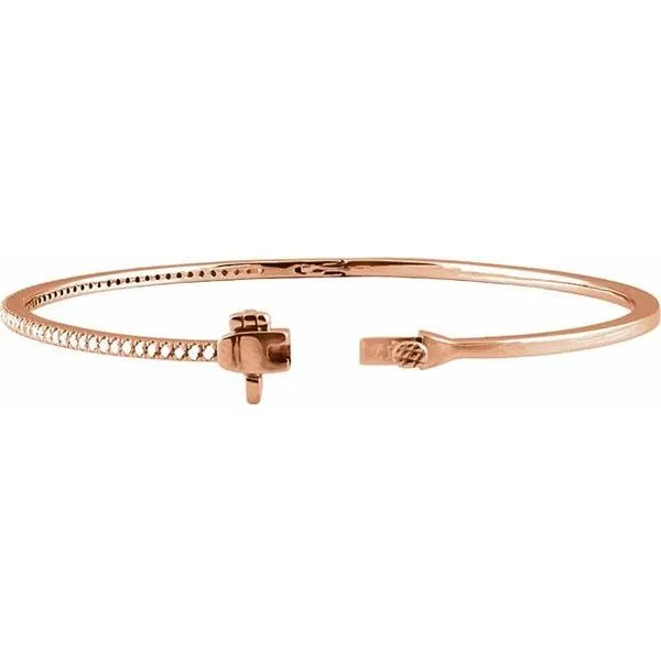 Pavé Bangle Bracelet Image 2 Holly's Jewelry Mountain Home, AR