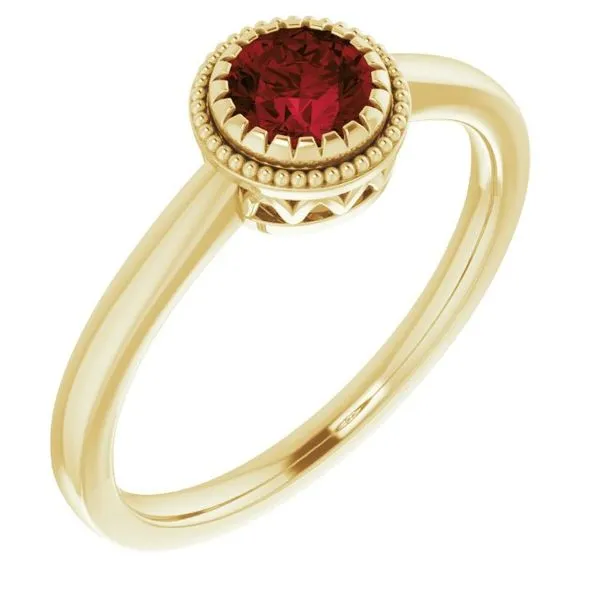 Solitaire Birthstone Ring Linwood Custom Jewelers Linwood, NJ