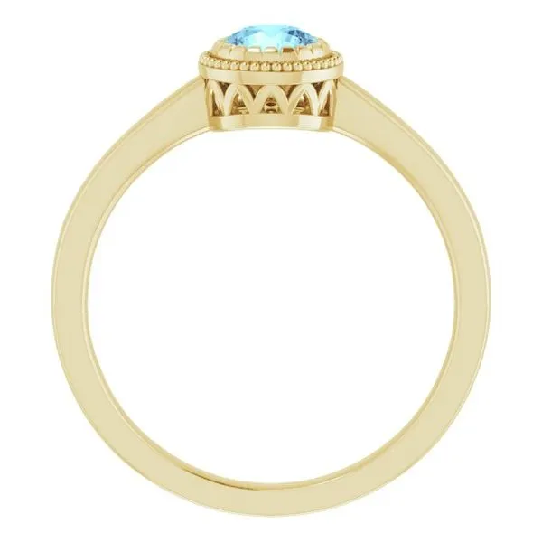 Solitaire Birthstone Ring Image 2 Smith Jewelers Franklin, VA