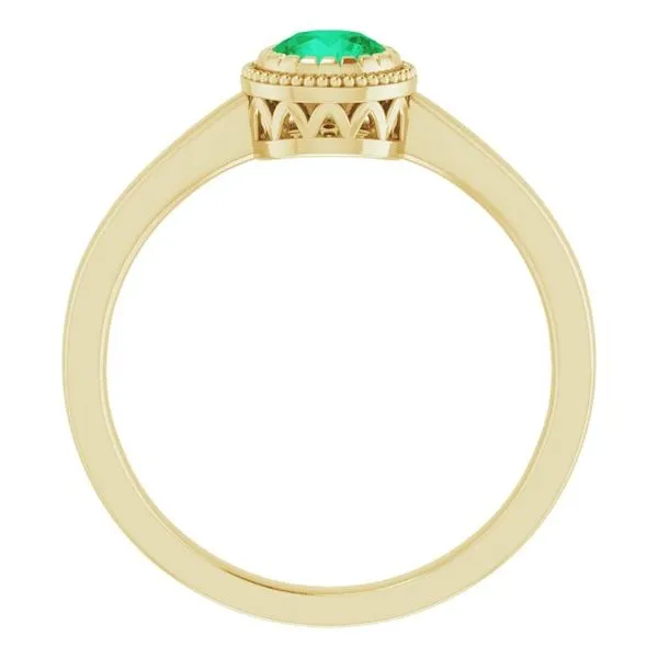 Solitaire Birthstone Ring Image 2 Arlene's Fine Jewelry Vidalia, GA