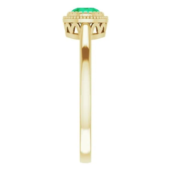 Solitaire Birthstone Ring Image 4 Blue Heron Jewelry Company Poulsbo, WA