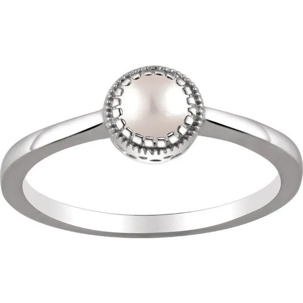 Solitaire Birthstone Ring Image 2 M. J. Thomas Jewelers, Ltd. Stratford, CT