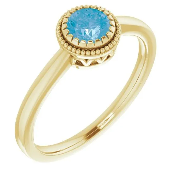 Solitaire Birthstone Ring Holly's Jewelry Mountain Home, AR