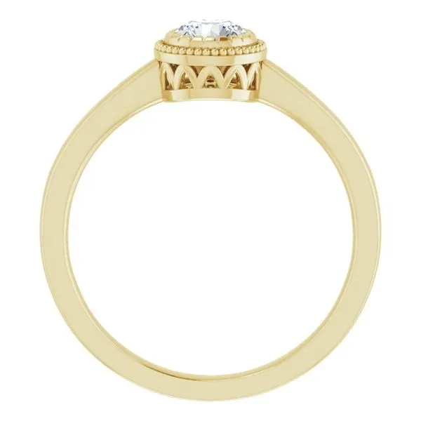 Solitaire Birthstone Ring Image 2 John E. Koller Jewelry Designs owasso, OK