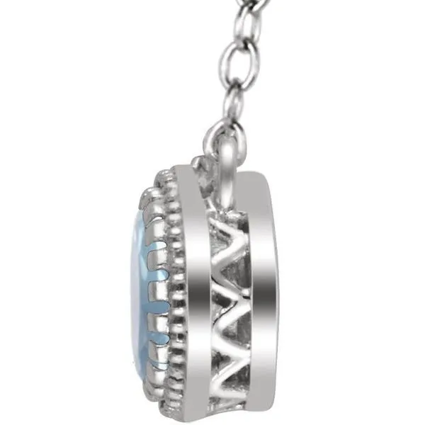 Birthstone Necklace Image 2 Linwood Custom Jewelers Linwood, NJ