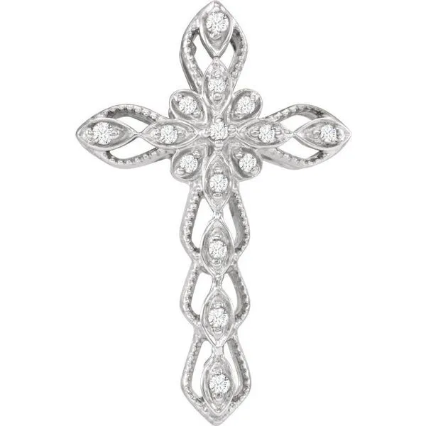 Accented Cross Pendant The Diamond Shop, Inc. Lewiston, ID