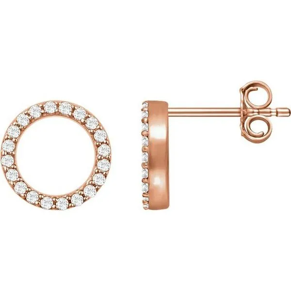 Circle Earrings Scirto's Jewelry Lockport, NY