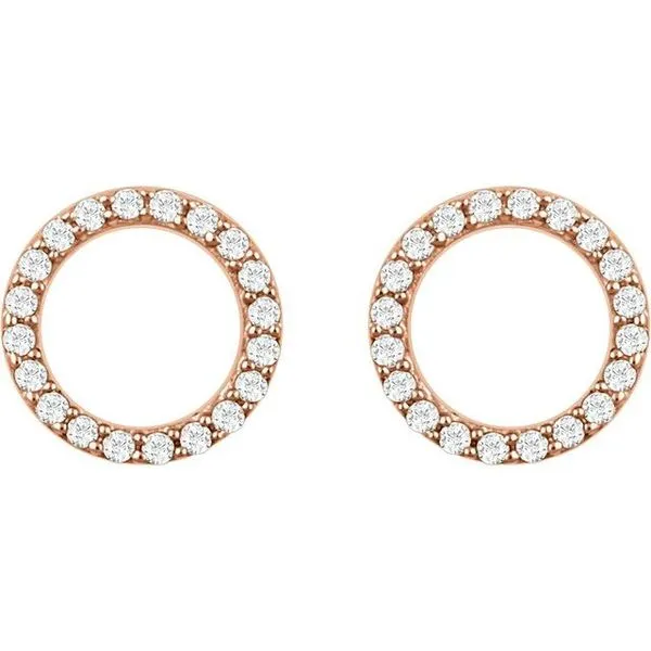 Circle Earrings Image 2 Moseley Diamond Showcase Inc Lexington, SC