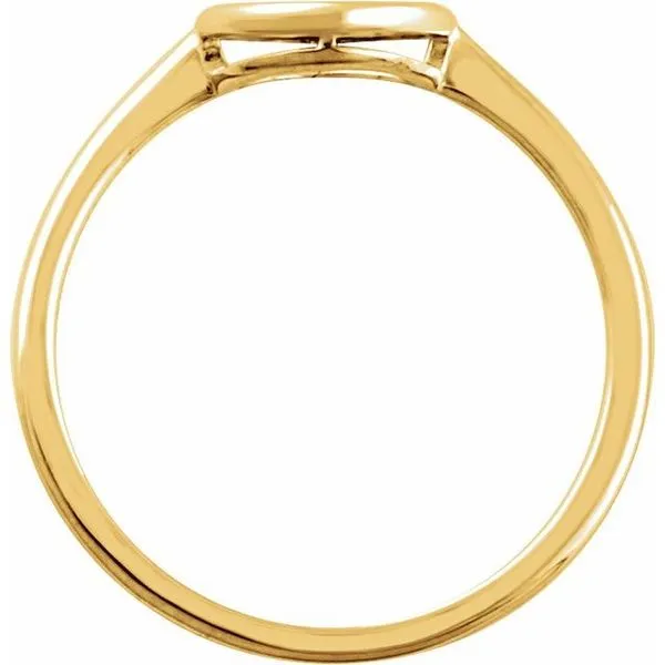 Circle Ring Image 2 Henry B. Ball Jewelers Canton, OH