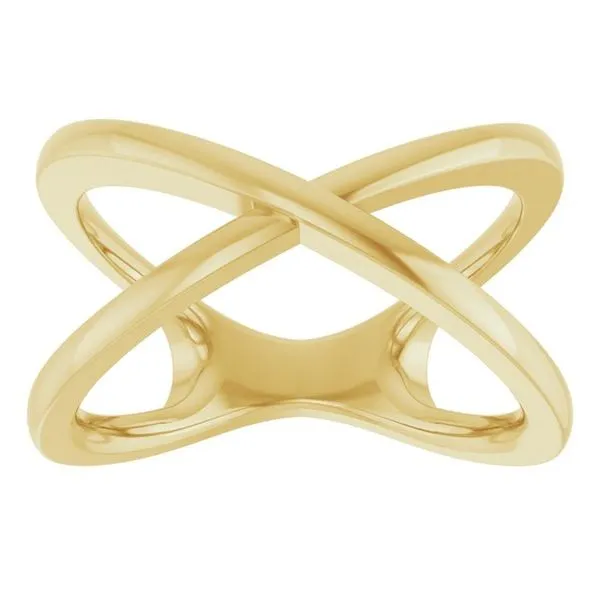 Criss-Cross Ring Image 3 Henry B. Ball Jewelers Canton, OH