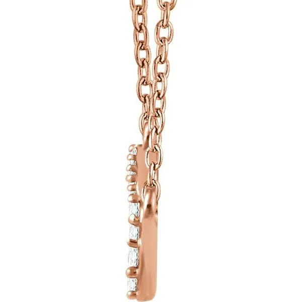 Cluster Necklace Image 2 Long Jewelers Chesapeake, VA