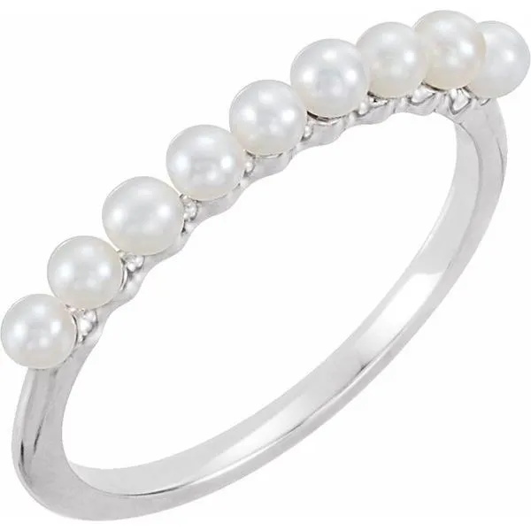 Stackable Pearl Ring The Diamond Shop, Inc. Lewiston, ID