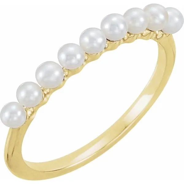 Stackable Pearl Ring Long Jewelers Chesapeake, VA