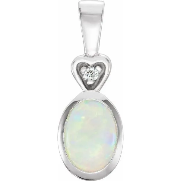 Accented Pendant Image 2 The Diamond Shop, Inc. Lewiston, ID