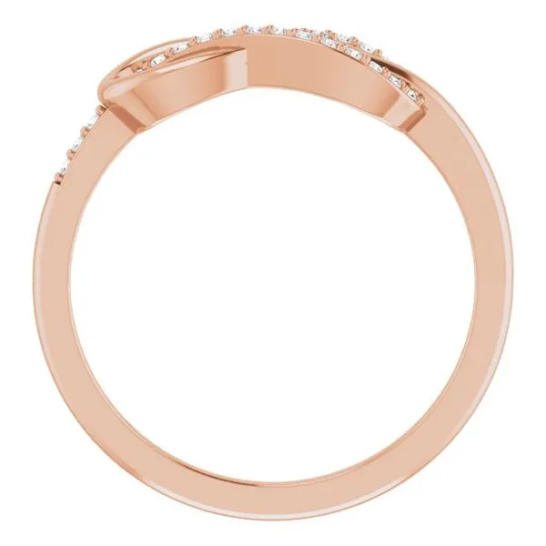 Infinity-Inspired Ring Image 2 Rasmussen Jewelers Spanish Fork, UT