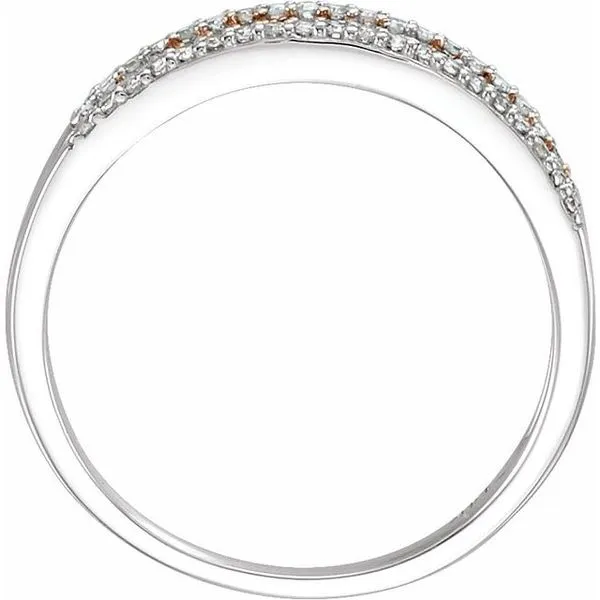 Accented Multi-Row Ring Image 2 Rasmussen Jewelers Spanish Fork, UT