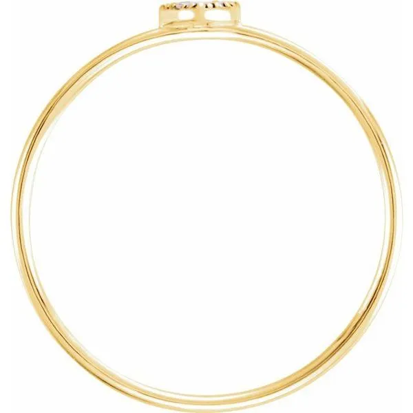 Petite Cluster Ring Image 2 James & Williams Jewelers Berwyn, IL