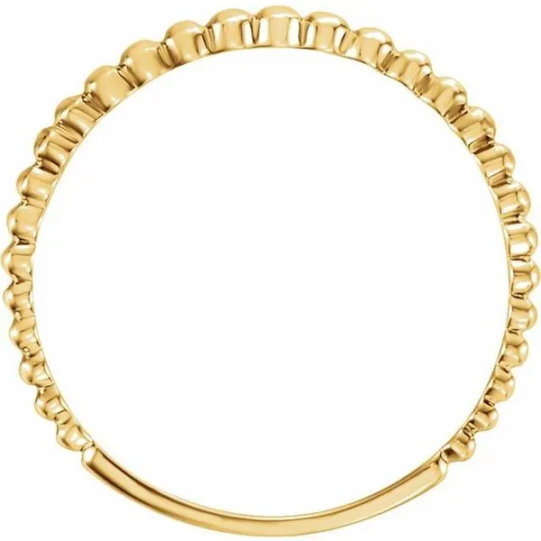 Stackable Bead Ring Image 2 Henry B. Ball Jewelers Canton, OH