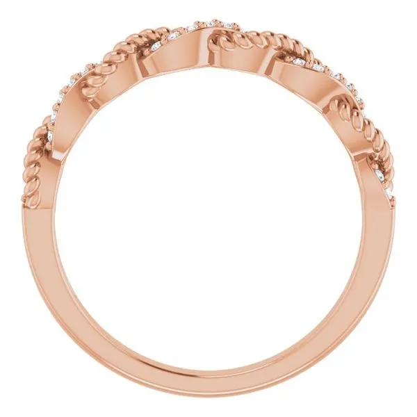 Stackable Rope Ring Image 2 Holly's Jewelry Mountain Home, AR