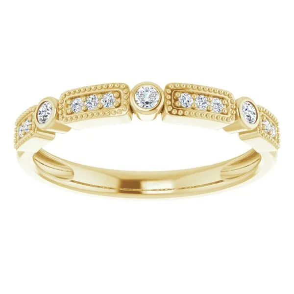 Milgrain Stackable Ring Image 3 Hopman Jewelers Elkhart, IN