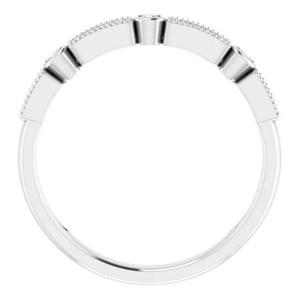 Milgrain Stackable Ring Image 2 Rasmussen Jewelers Spanish Fork, UT