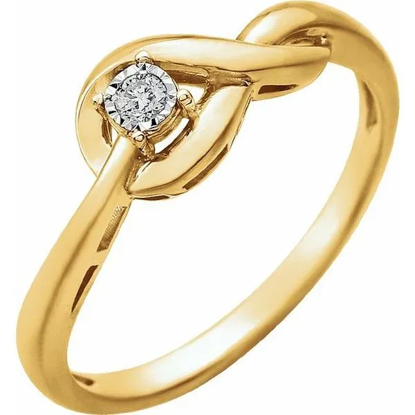 Infinity-Inspired Knot Ring Avitabile Fine Jewelers Hanover, MA