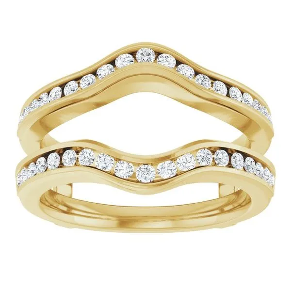 Channel-Set Ring Guard Image 2 Eskews Fine Jewelers Lee's Summit, MO