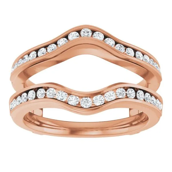 Channel-Set Ring Guard Image 3 Eskews Fine Jewelers Lee's Summit, MO