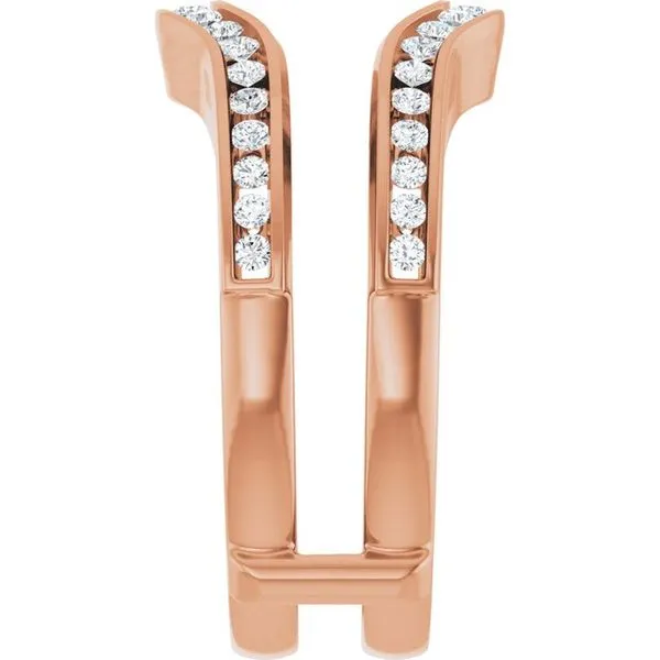 Channel-Set Ring Guard Image 4 Allain's Jewelry New Iberia, LA