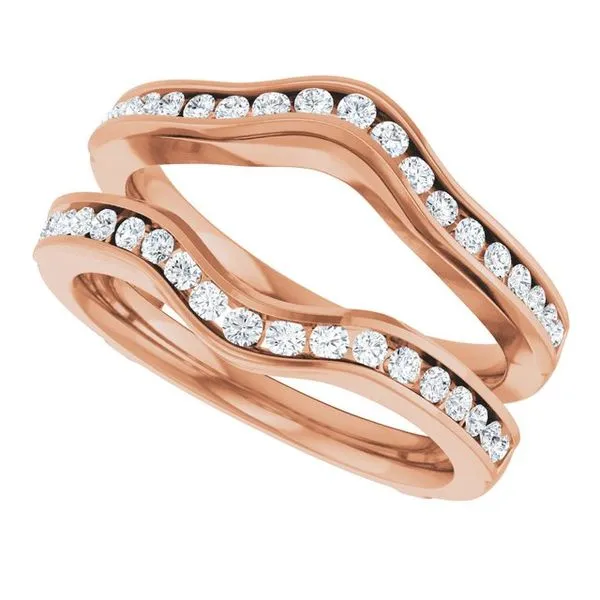 Channel-Set Ring Guard Image 5 Allain's Jewelry New Iberia, LA