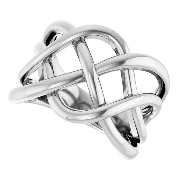 Criss-Cross Ring Image 5 Delfine's Jewelry Charleston, WV