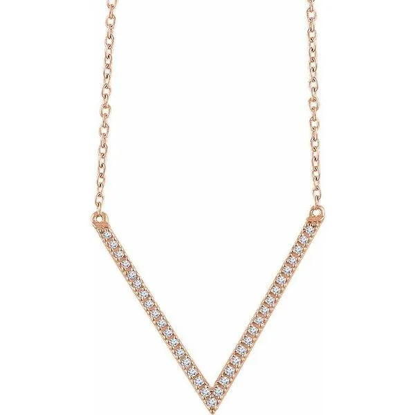 V Necklace Rasmussen Jewelers Spanish Fork, UT
