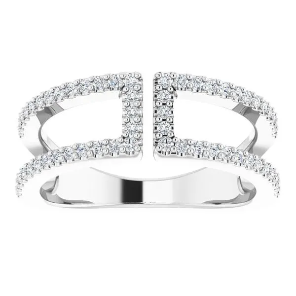 Negative Space Ring Image 3 The Diamond Shop, Inc. Lewiston, ID