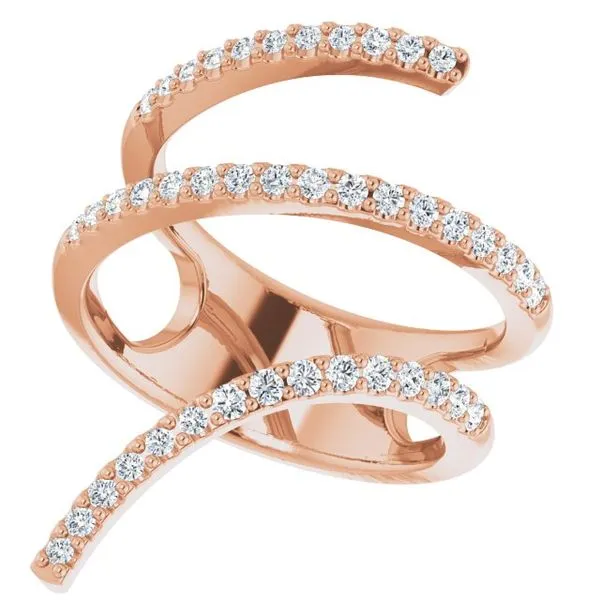 Spiral Wrap Ring Image 5 Milan's Jewelry Inc Sarasota, FL