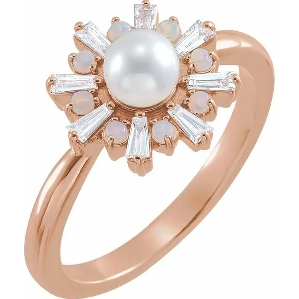 Accented Pearl Ring Jerald Jewelers Latrobe, PA