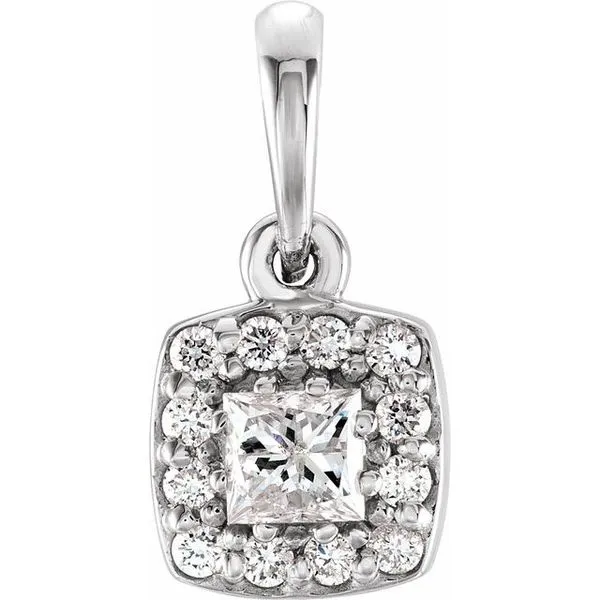 Halo-Style Pendant Holly's Jewelry Mountain Home, AR