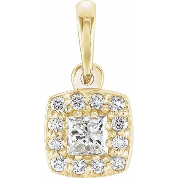 Halo-Style Pendant Holly's Jewelry Mountain Home, AR