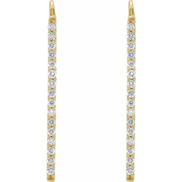 Bar Earrings Image 2 J. Meredith Jewelers Delafield, WI