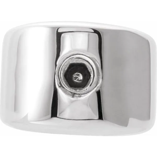 Oval Loop Ash Holder Necklace Image 3 Delfine's Jewelry Charleston, WV